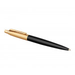 Parker Jotter Premium Ballpoint Pen - Bond Street Black Gold Trim - Picture 1