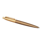 Parker Jotter Premium Ballpoint Pen - West End Brushed Gold - Picture 1