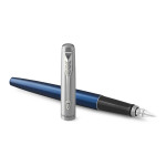 Parker Jotter Fountain Pen - Royal Blue Chrome Trim (Gift Boxed) - Picture 2