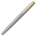 Parker Jotter Rollerball Pen - Stainless Steel Gold Trim - Picture 1