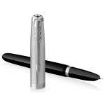 Parker 51 Fountain Pen - Black Resin Chrome Trim - Picture 2