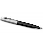 Parker 51 Ballpoint Pen - Black Resin Chrome Trim - Picture 1
