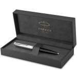Parker 51 Ballpoint Pen - Black Resin Chrome Trim - Picture 2