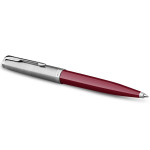 Parker 51 Ballpoint Pen - Burgundy Resin Chrome Trim - Picture 1