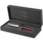 Parker 51 Ballpoint Pen - Burgundy Resin Chrome Trim - Picture 2