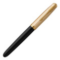 Parker 51 Fountain Pen - Black Resin Gold Trim with Solid 18K Gold Nib - Picture 1