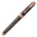 Parker Premier Fountain Pen - Luxury Brown Pink Gold Trim - Picture 1