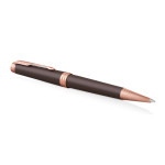 Parker Premier Ballpoint Pen - Soft Brown Pink Gold Trim - Picture 1