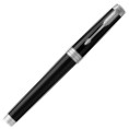 Parker Premier Fountain Pen - Black Lacquer Chrome Trim - Picture 1