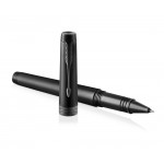 Parker Premier Rollerball Pen - Monochrome Black PVD - Picture 2