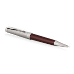 Parker Premier Ballpoint Pen - Crimson Red Ruthenium Trim - Picture 1