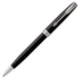 Parker Sonnet Rollerball & Ballpoint Pen Set - Black Lacquer Chrome Trim - Picture 2