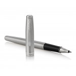 Parker Sonnet Rollerball Pen - Stainless Steel Chrome Trim - Picture 2