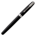 Parker Sonnet Rollerball Pen - Matte Black Chrome Trim - Picture 1