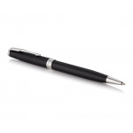 Parker Sonnet Ballpoint Pen - Matte Black Chrome Trim - Picture 1
