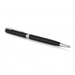 Parker Sonnet Slim Ballpoint Pen - Matte Black Chrome Trim - Picture 1