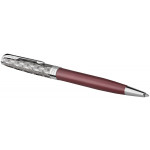 Parker Sonnet Premium Ballpoint Pen - Metal & Red - Picture 1