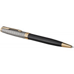 Parker Sonnet Premium Ballpoint Pen - Metal & Black - Picture 1