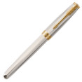 Parker Sonnet Premium Fountain Pen - Silver Mistral with Solid 18K Gold Nib - Picture 1