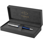 Parker Sonnet Essentials Ballpoint pen - Matte Blue & Sandblasted Steel - Picture 3