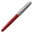 Parker Sonnet Essentials Fountain Pen - Matte Red & Sandblasted Steel - Picture 1