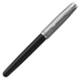 Parker Sonnet Essentials Fountain Pen - Matte Black & Sandblasted Steel - Picture 1