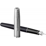 Parker Sonnet Essentials Fountain Pen - Matte Black & Sandblasted Steel - Picture 3