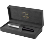 Parker Sonnet Essentials Fountain Pen - Matte Black & Sandblasted Steel - Picture 4