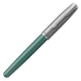 Parker Sonnet Essentials Rollerball Pen - Matte Green & Sandblasted Steel - Picture 1