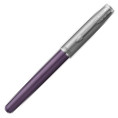 Parker Sonnet Essentials Fountain Pen - Matte Violet & Sandblasted Steel - Picture 1