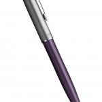 Parker Sonnet Essentials Ballpoint Pen - Matte Violet & Sandblasted Steel - Picture 1