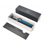Parker Urban Premium Fountain Pen - Dark Blue Chrome Trim - Picture 3