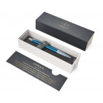 Parker Urban Premium Ballpoint Pen - Dark Blue Chrome Trim - Picture 2