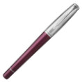 Parker Urban Premium Fountain Pen - Dark Purple Chrome Trim - Picture 1