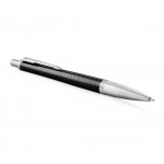 Parker Urban Premium Ballpoint Pen - Metallic Ebony Chrome Trim - Picture 1