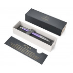 Parker Urban Premium Ballpoint Pen - Violet Chrome Trim - Picture 2
