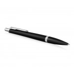Parker Urban Ballpoint Pen - Muted Black Chrome Trim - Picture 1