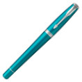 Parker Urban Fountain Pen - Vibrant Blue Chrome Trim - Picture 1