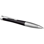 Parker Urban Ballpoint Pen - Matte Black Chrome Trim - Picture 2