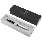 Parker Urban Ballpoint Pen - Matte Black Chrome Trim - Picture 3