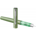 Parker Vector XL Fountain Pen - Green Chrome Trim - Picture 2