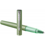 Parker Vector XL Rollerball Pen - Green Chrome Trim - Picture 2