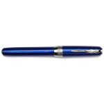 Pineider Full Metal Jacket Fountain Pen - Lightning Blue - Picture 1