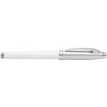 Sheaffer 100 Fountain Pen - White Lacquer Brushed Chrome - Picture 2