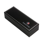 Sheaffer 100 Rollerball Pen - Black Lacquer Chrome Trim - Picture 3