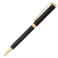 Sheaffer Intensity Ballpoint Pen - Matte Black Gold Trim - Picture 1