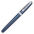 Sheaffer Prelude Rollerball Pen - Cobalt Blue Chrome Rings - Picture 2