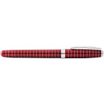 Sheaffer Prelude Rollerball Pen - Merlot Red Chrome Rings - Picture 2