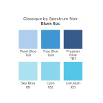 Spectrum Noir Classique Markers - Cool Blues (Pack Of 6) - Picture 3