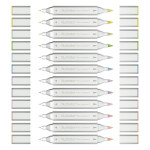 Spectrum Noir Illustrator Markers - Sketching (Pack of 12) - Picture 1